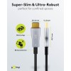 Optinen hybridi erittäin nopea HDMI-kaapeli (AOC), 20 metriä.