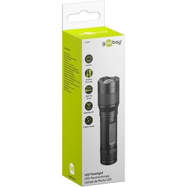 LED-taskulamppu, kirkas, 300