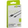 Micro-USB-lataus- ja synkronointikaapeli, 2 metriä.
