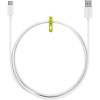 Micro-USB-lataus- ja synkronointikaapeli, 2 metriä, valkoinen