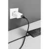 USB-C-kaapeli, 1 m, musta