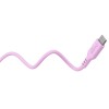 USB-C-silikonikaapeli, 1,5 m, pinkki