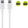 USB-C-lataus- ja synkronointikaapeli, 1 metri.