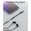 USB-C-sovitin Jackiin, 3,5 mm AUX, 0,15metriä.