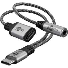 USB-C-sovitin USB-C:hen ja Jackiin, 3,5 mm AUX