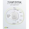 Itsekelautumiskaapeli USB-C, 1 m, valkoinen/hopea