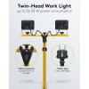 LED-työvalo teleskooppijalustalla, 2 x 50 W