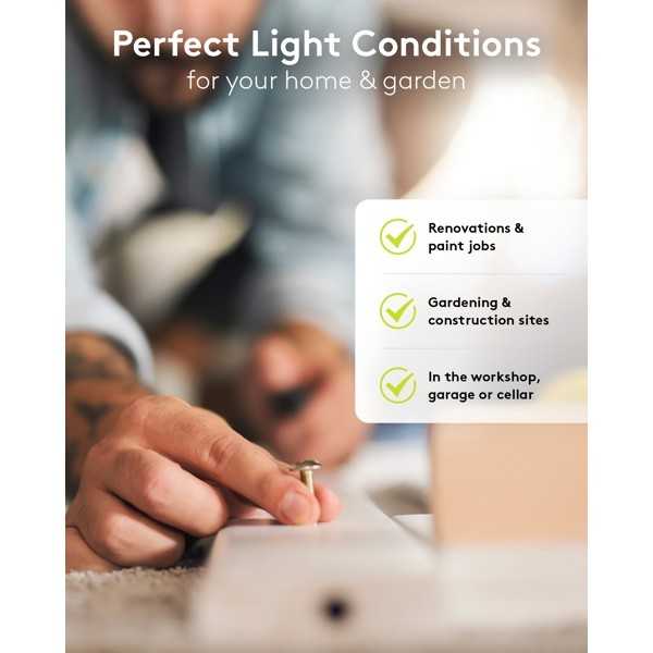 LED-työvalo teleskooppijalustalla, 2 x 50 W