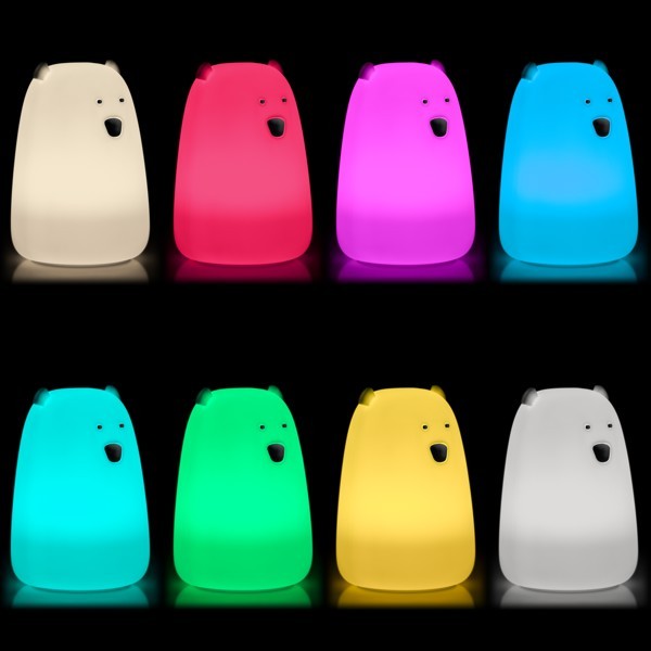 LED-yövalo "Jääkarhu"