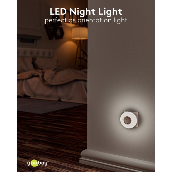 Pistokkeellinen LED-yövalo