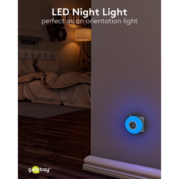 Pistokkeellinen LED-yövalo