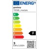 Langaton LED-pöytävalaisin, koko M, 38 cm, RGBW, valkoinen