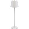 Langaton LED-pöytävalaisin, koko M, 37 cm, valkoinen