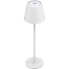 Langaton LED-pöytävalaisin, koko M, 37 cm, valkoinen
