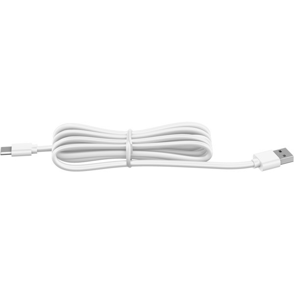 Langaton LED-pöytävalaisin, koko M, 37 cm, valkoinen