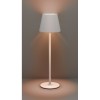 Langaton LED-pöytävalaisin, koko M, 37 cm, valkoinen