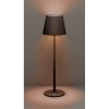 Langaton LED-pöytävalaisin, koko M, 37 cm, musta