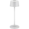 Langaton LED-pöytävalaisin, koko S, 25 cm, valkoinen
