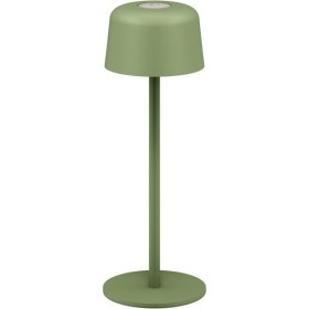 Langaton LED-pöytävalaisin, koko S, 25 cm, vihreä