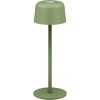 Langaton LED-pöytävalaisin, koko S, 25 cm, vihreä