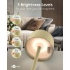 Langaton LED-pöytävalaisin, koko S, 25 cm, beige