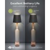 Langaton LED-pullovalo, RGBW, musta