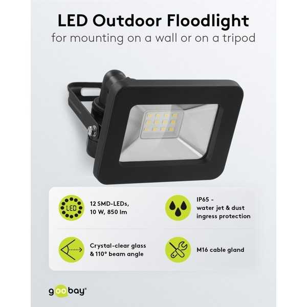 LED-ulkovalonheitin, 10 W
