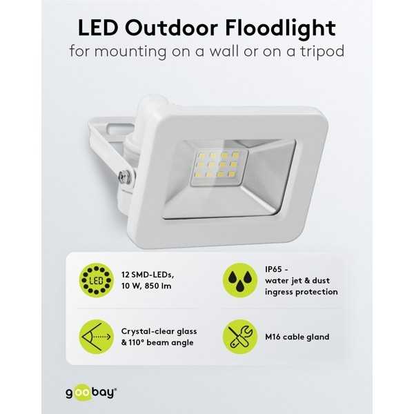 LED-ulkovalonheitin, 10 W