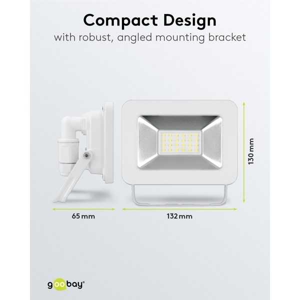 LED-ulkovalonheitin, 20 W