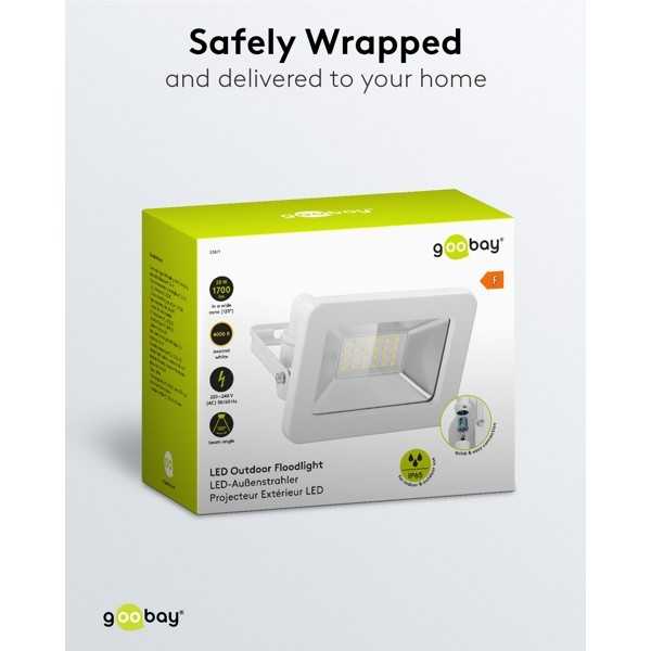 LED-ulkovalonheitin, 20 W