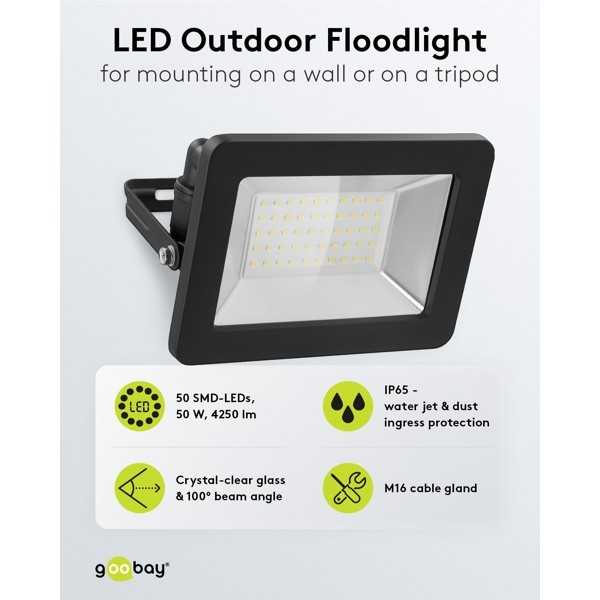 LED-ulkovalonheitin, 50 W