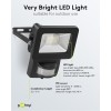 LED-ulkovalonheitin, 10 W, liiketunnistimella