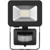 LED-ulkovalonheitin, 10 W, liiketunnistimella