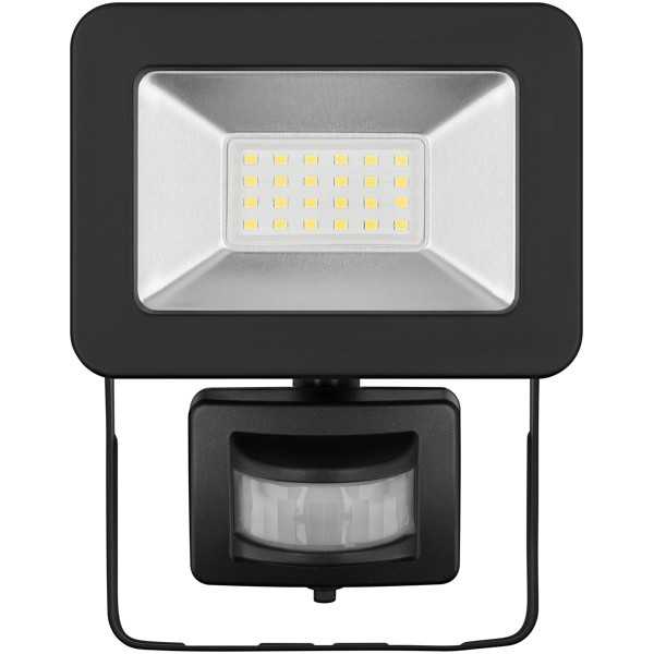 LED-ulkovalonheitin, 20 W, liiketunnistimella