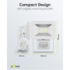 LED-ulkovalonheitin, 20 W, liiketunnistimella