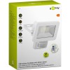 LED-ulkovalonheitin, 20 W, liiketunnistimella