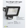 LED-ulkovalonheitin, 30 W, liiketunnistimella