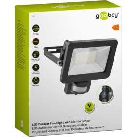 LED-ulkovalonheitin, 30 W, liiketunnistimella