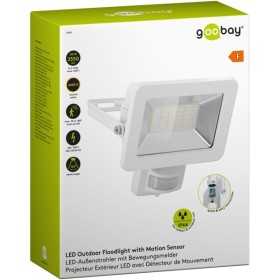 LED-ulkovalonheitin, 30 W, liiketunnistimella