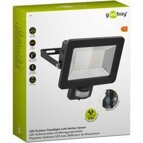 LED-ulkovalonheitin, 50 W, liiketunnistimella