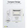 LED-ulkovalonheitin, 50 W, liiketunnistimella