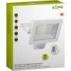 LED-ulkovalonheitin, 50 W, liiketunnistimella