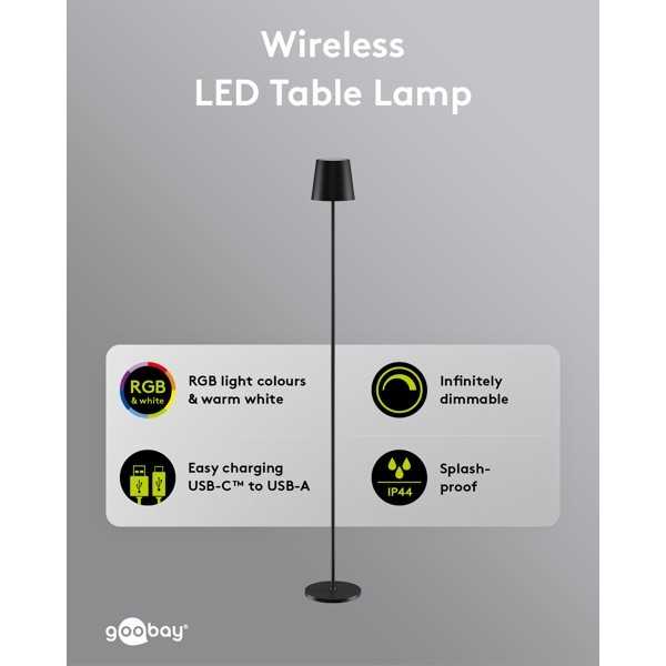 Langaton LED-lattiavalaisin, koko XL, 122 cm, RGBW, musta