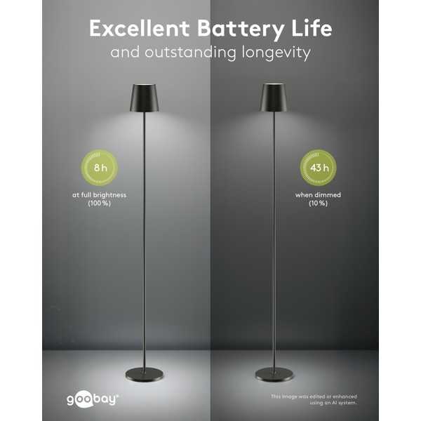 Langaton LED-lattiavalaisin, koko XL, 122 cm, RGBW, musta