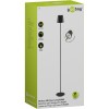 Langaton LED-lattiavalaisin, koko XL, 122 cm, RGBW, musta