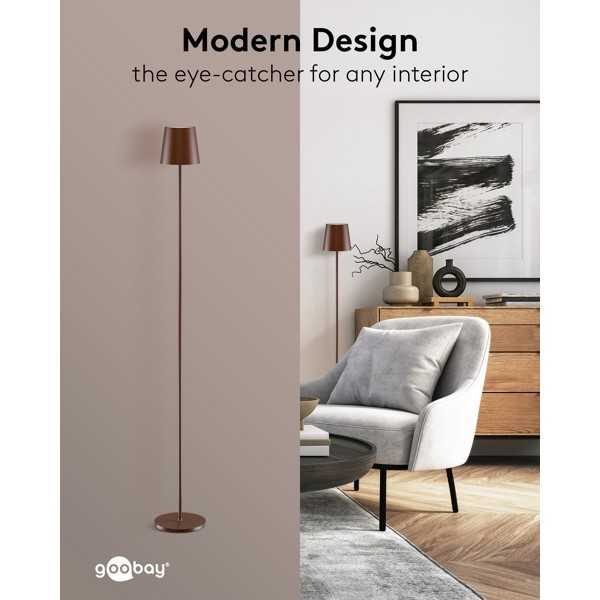 Langaton LED-lattiavalaisin, koko XL, 122 cm, RGBW, kuparinvärinen