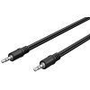 AUX-ääniliitäntäkaapeli, 3,5 mm stereo, litteä kaapeli