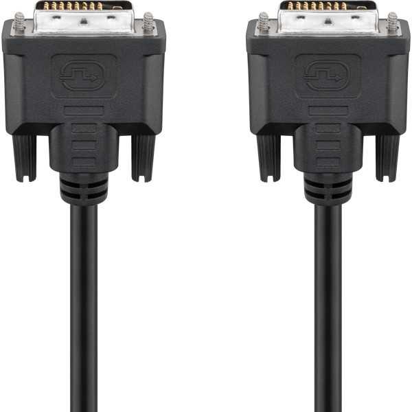 DVI-D Full HD -kaapeli Dual Link, nikkeli