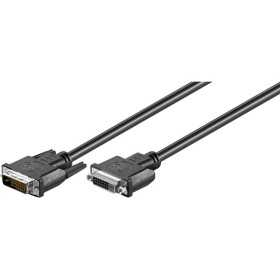 DVI-D Full HD -jatkokaapeli, kaksoislinkki, nikkelöity