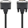 DVI-D Full HD -jatkokaapeli, kaksoislinkki, nikkelöity